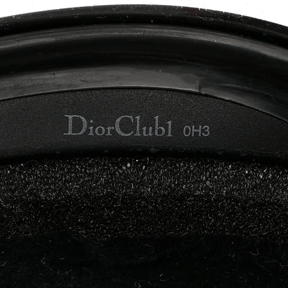 Christian Dior Mirrored DiorClub1 Sun Visor Black 9 of 10