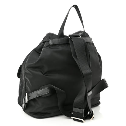 Prada Tessuto Nylon Saffiano Medium Backpack Black 4 of 10
