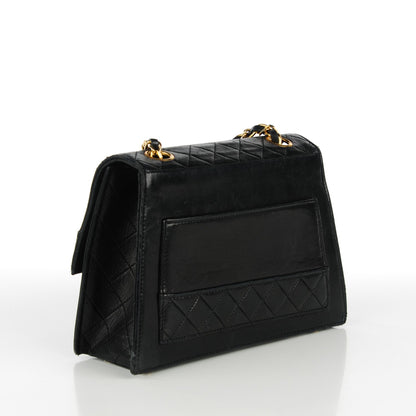 Chanel Lambskin Quilted Small Shoulder Bag Black 4 of 10