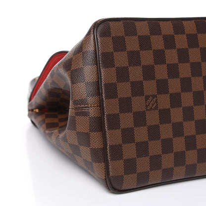 Louis Vuitton Damier Ebene Bergamo MM 8 of 12