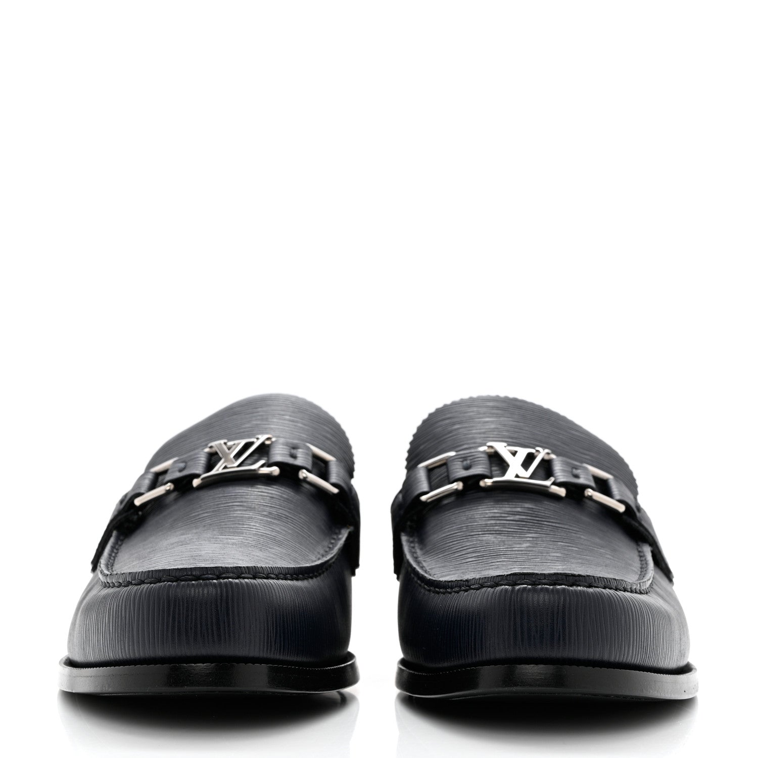 Louis Vuitton Epi Mens Major Loafers 8.5 Marine 2 of 9