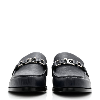 Louis Vuitton Epi Mens Major Loafers 8.5 Marine 2 of 9
