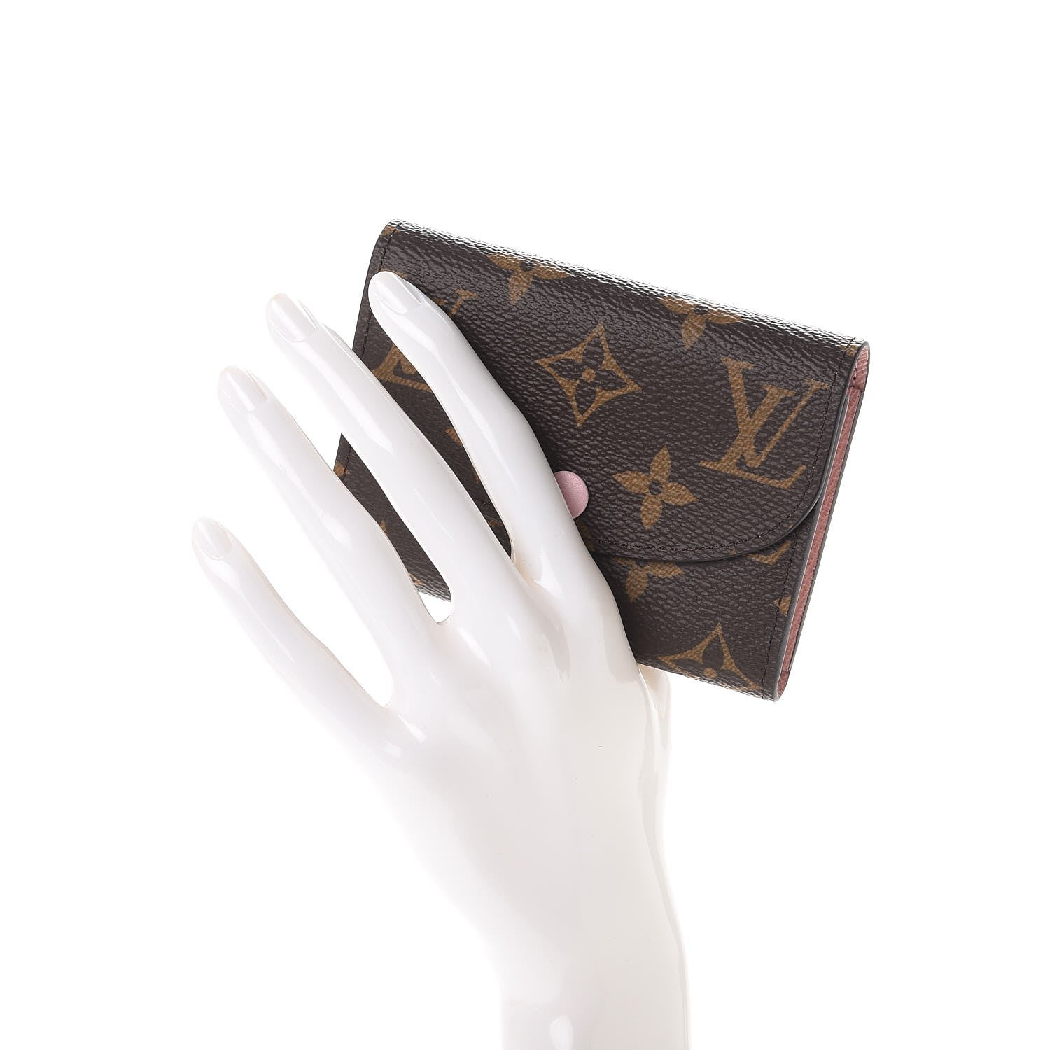 Louis Vuitton Monogram Rosalie Coin Purse Rose Ballerine 2 of 7