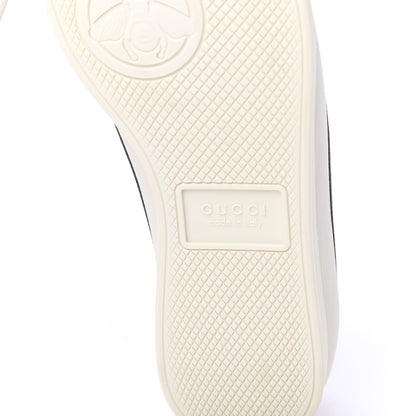 Gucci Calfskin Mens Falacer Sneakers 8 White Blue 6 of 9