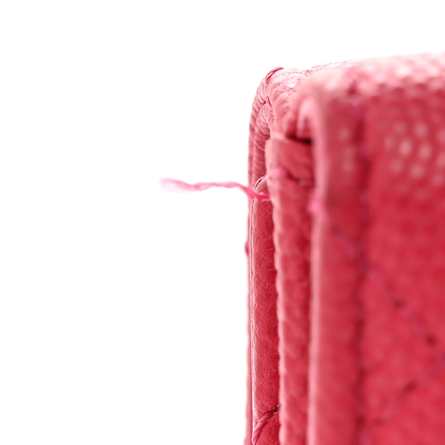 Chanel Caviar Quilted Double Flap Wallet Pink 11 of 12