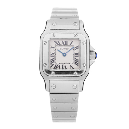 Cartier Stainless Steel 24mm Santos de Galbee Quartz Watch 1 of 4