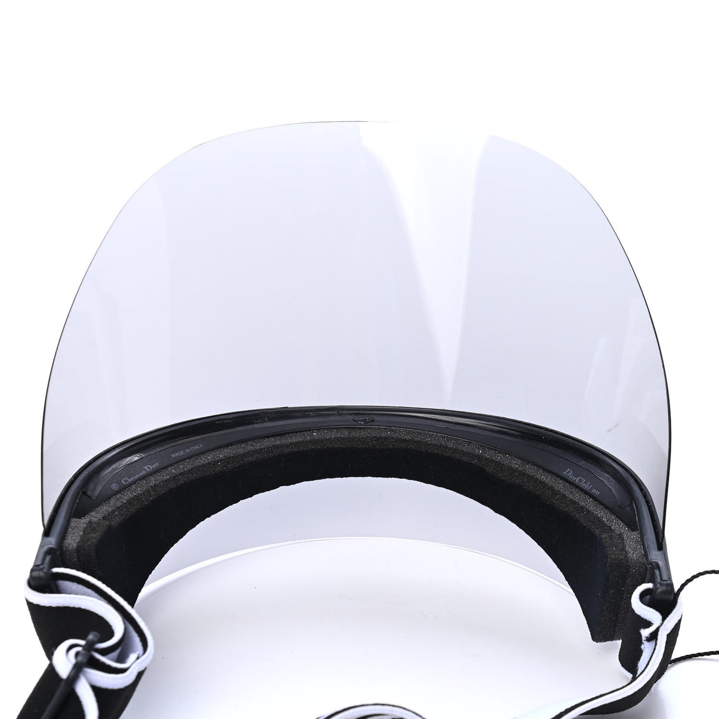 Mirrored DiorClub1 Sun Visor Black