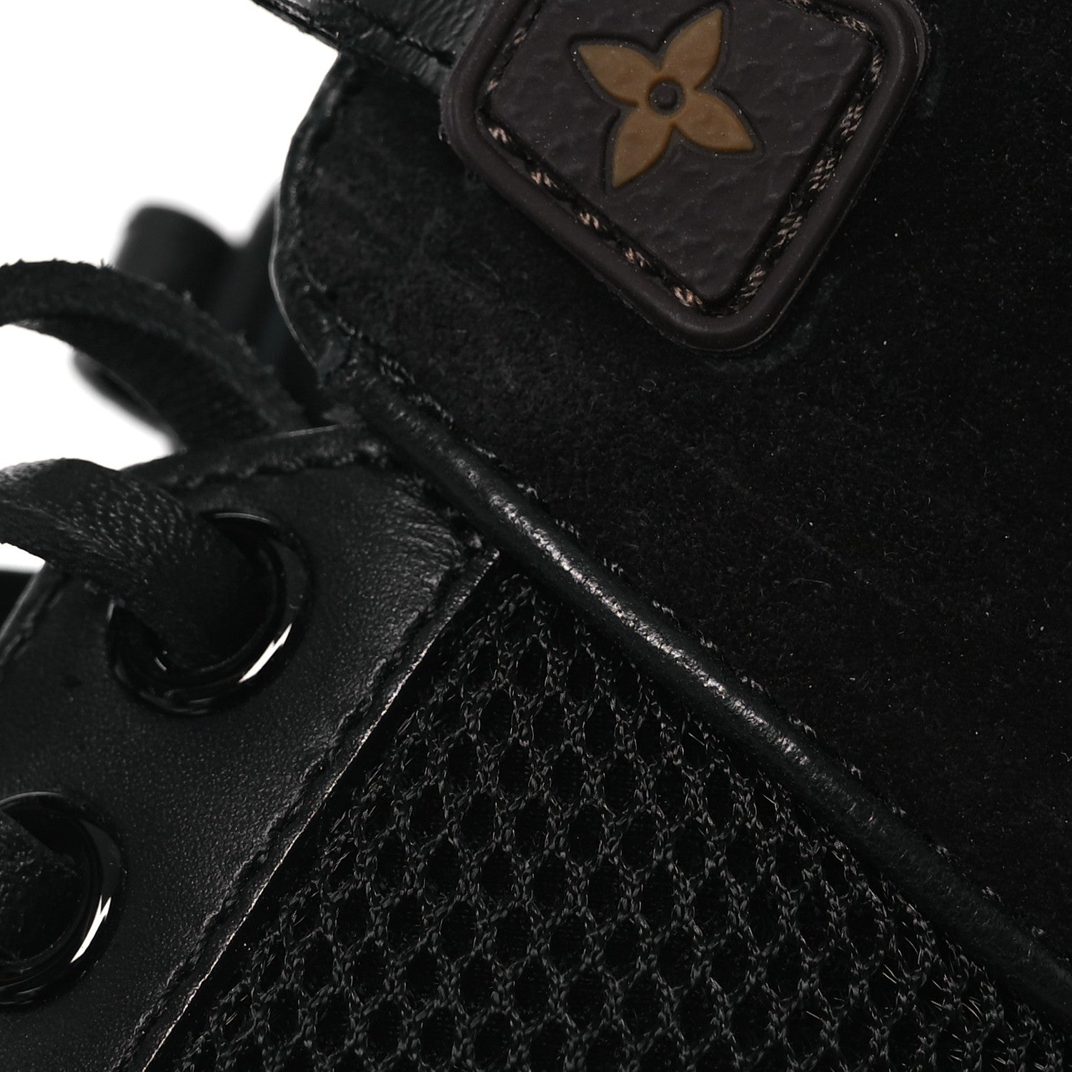 Louis Vuitton Suede Calfskin Monogram Star Trail Ankle Boots 38 Black 9 of 11