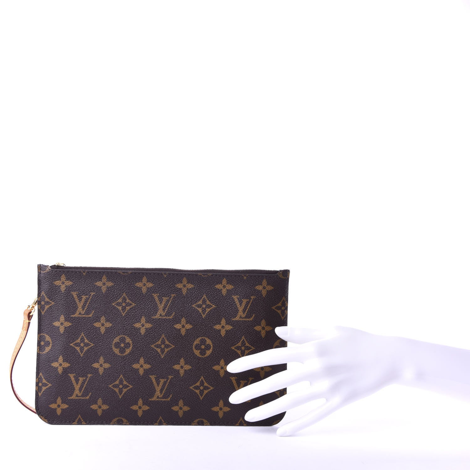 Louis Vuitton Monogram Neverfull MM GM Pochette 2 of 7