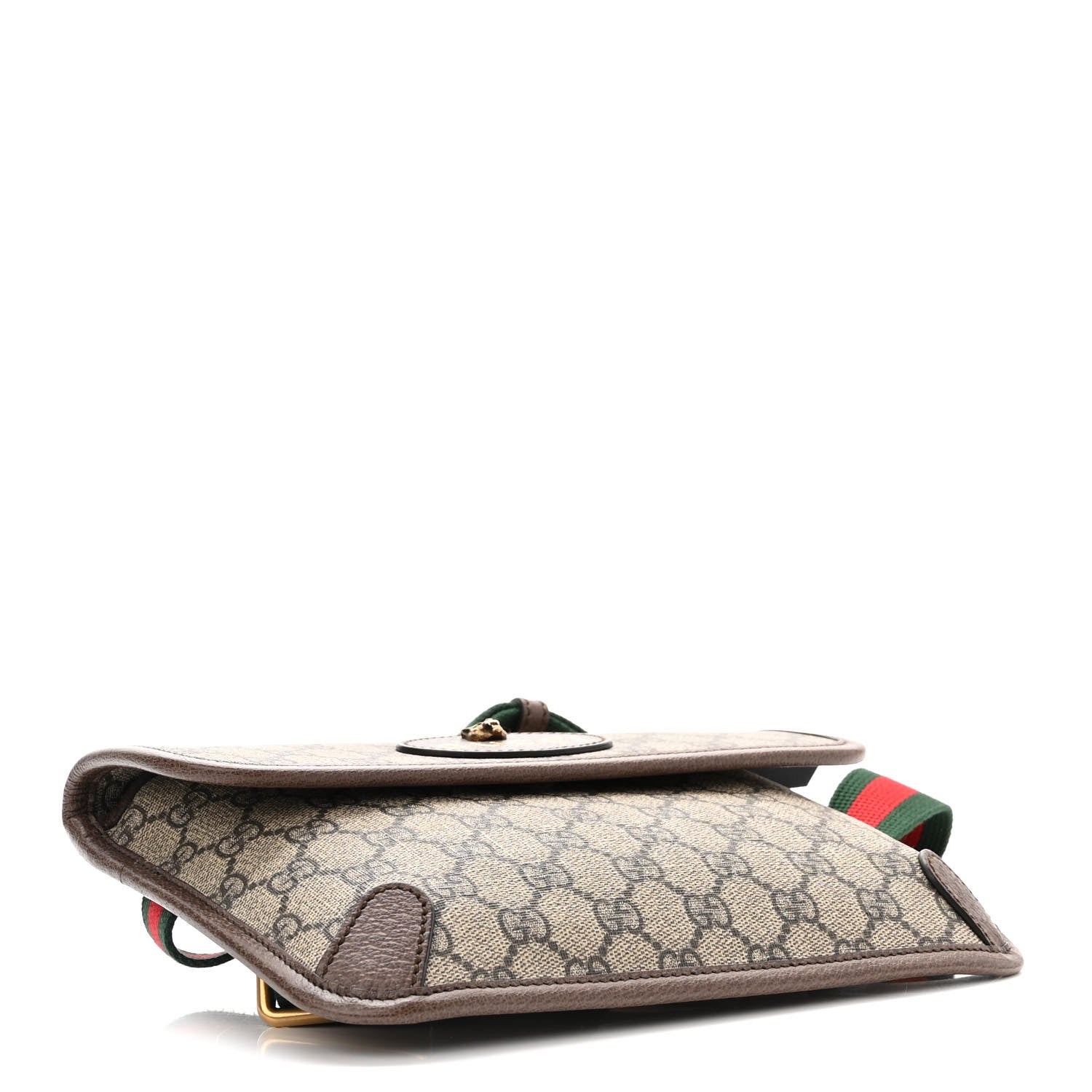 Gucci GG Supreme Monogram Neo Vintage Web Belt Bag Brown 4 of 10