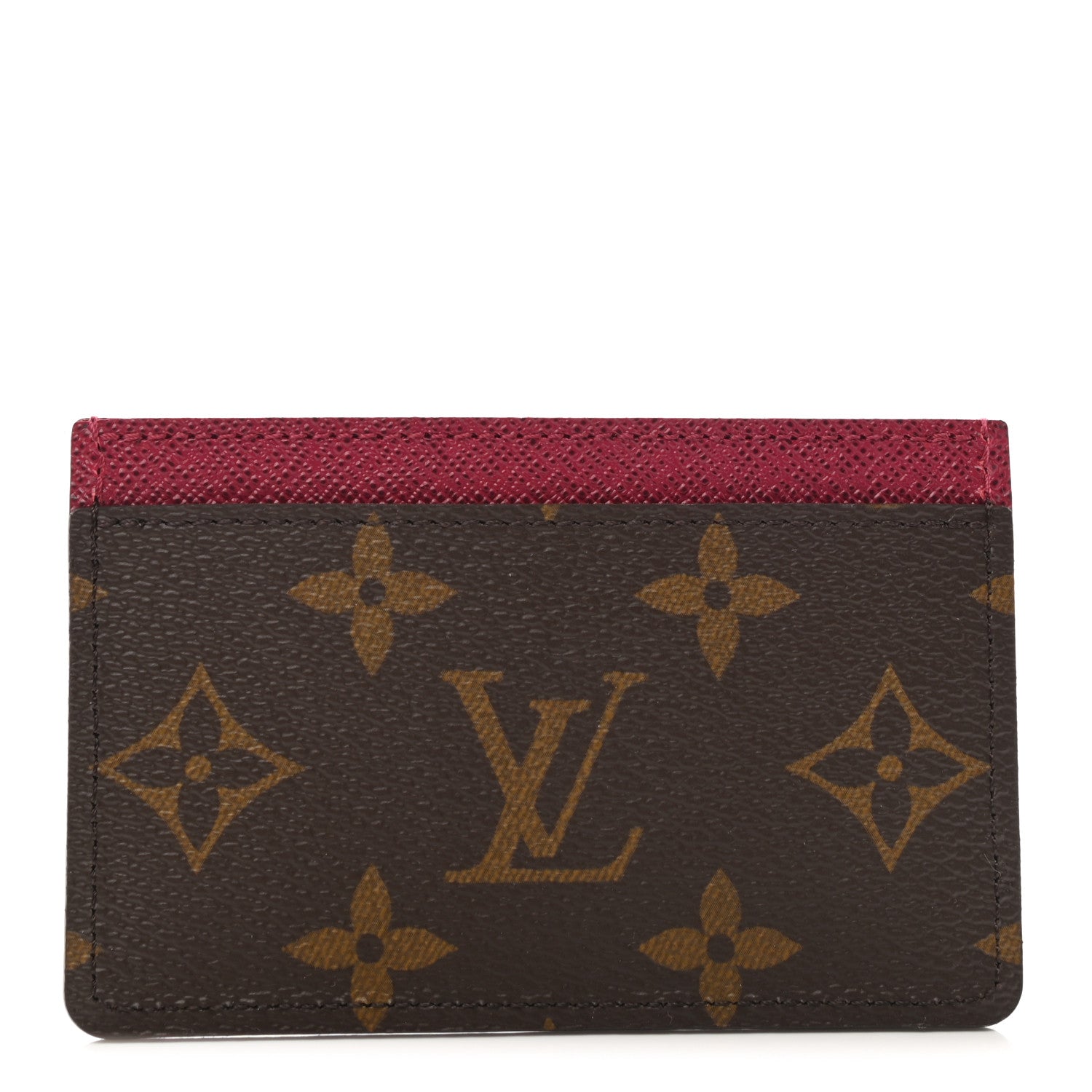 Louis Vuitton Monogram Card Holder Fuchsia 1 of 7