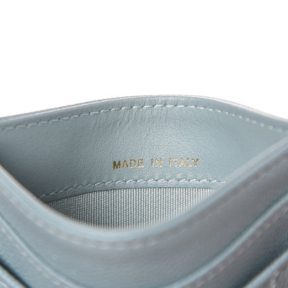 Chanel Iridescent Caviar Quilted Card Holder Light Blue 7 of 9