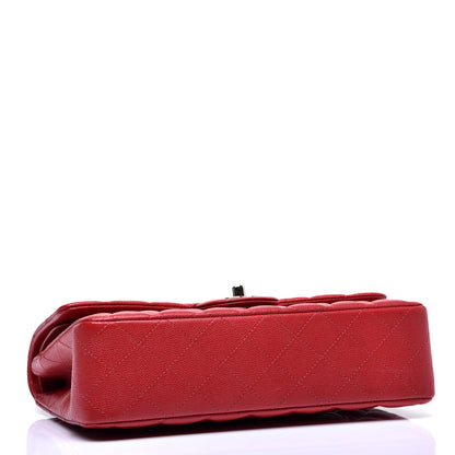 Chanel Caviar Quilted Medium Double Flap Red 4 of 11