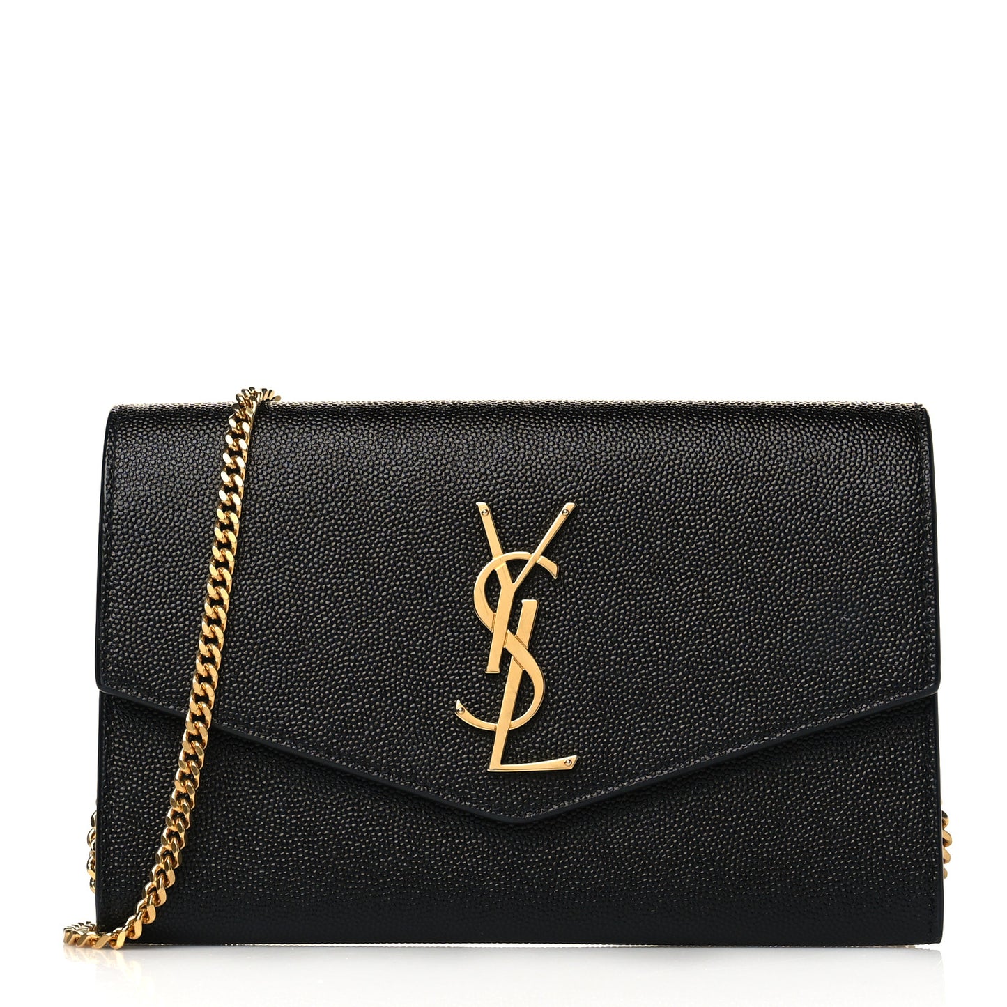 Grain De Poudre Uptown Chain Wallet Black