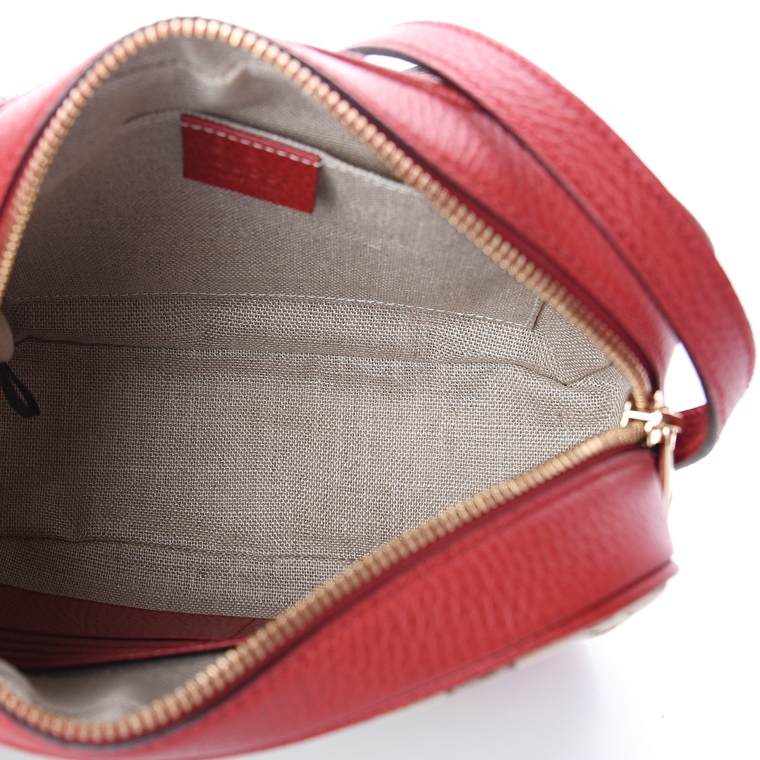 Gucci Monogram Mini Bree Messenger Bag Red 4 of 8