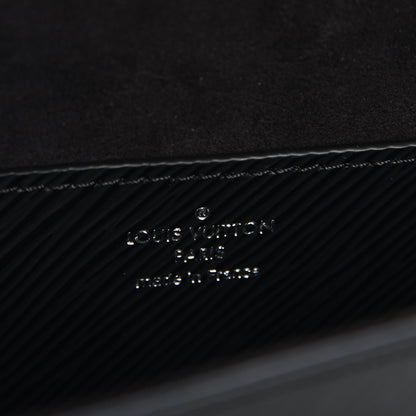 Louis Vuitton Epi Twist Shoulder Bag MM Black 7 of 8