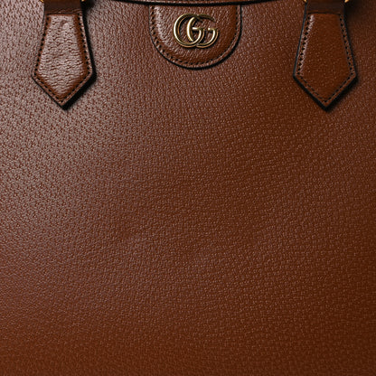 Gucci Textured Dollar Calfskin Medium Diana Tote Bag Cuir Black 12 of 19