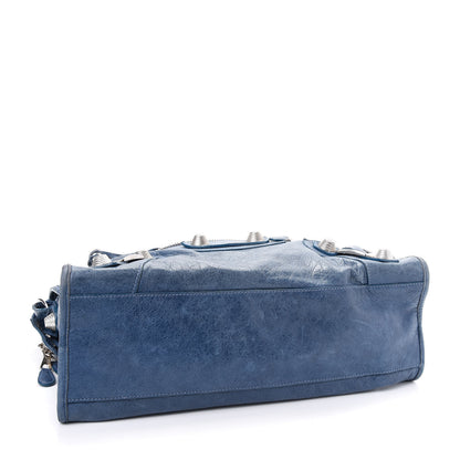 Balenciaga Chevre Giant 21 Silver Hardware City Ocean 4 of 9