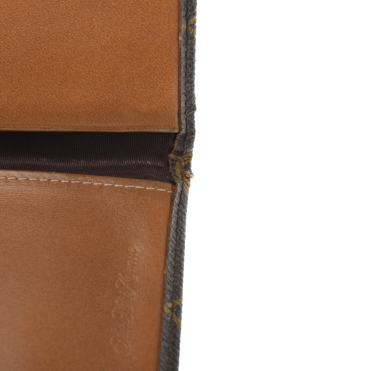 Monogram Checkbook Holder