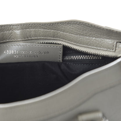 Balenciaga Chevre Silver Metallic Edge Hardware City Gris Taupe 10 of 11