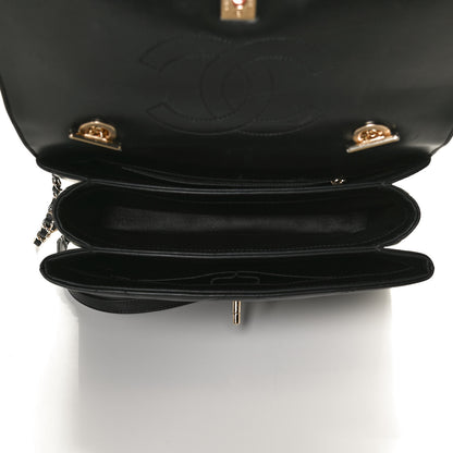 Chanel Lambskin Quilted Medium Trendy CC Flap Dual Handle Bag Black 5 of 10