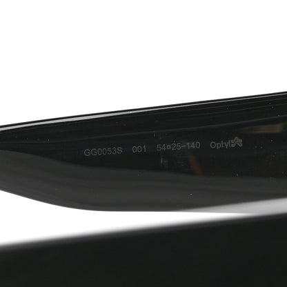 Gucci Acetate Square Frame Sunglasses GG0053S Black 7 of 9