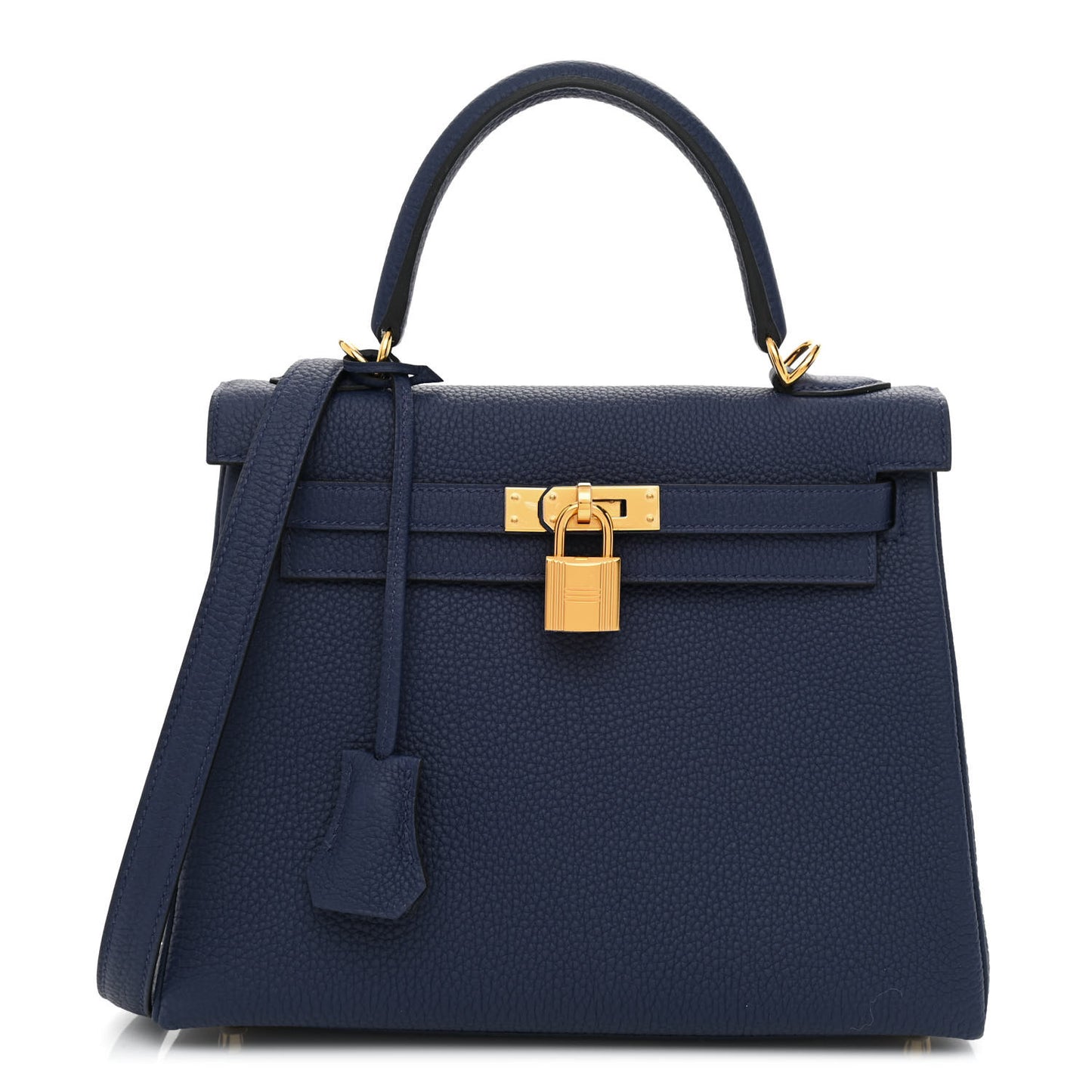 Togo Kelly Retourne 25 Bleu Saphir