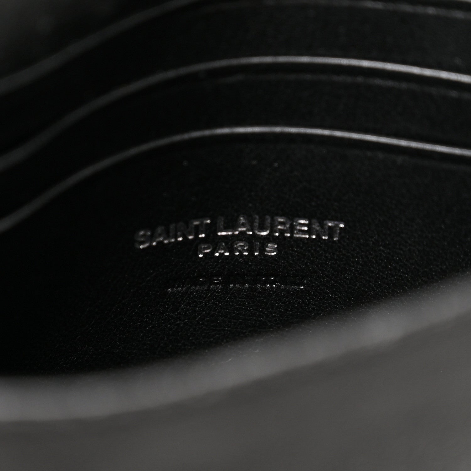 Saint Laurent Lambskin Teddy Drawstring Bag Black 7 of 10