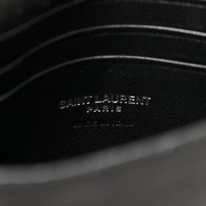 Saint Laurent Lambskin Teddy Drawstring Bag Black 7 of 10