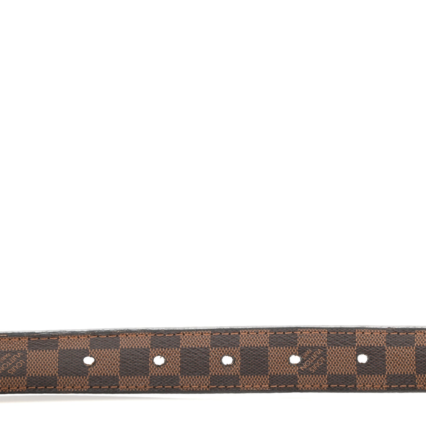 Mini Damier Ebene 25mm LV Initiales Belt 80 32