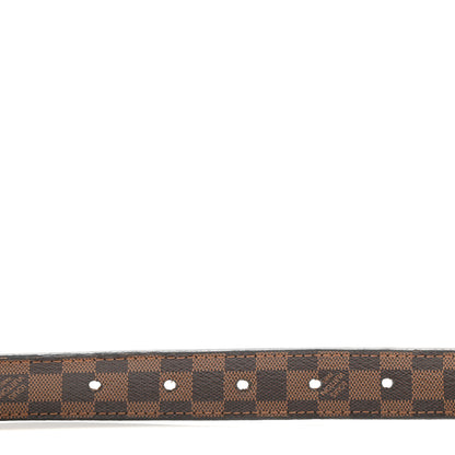 Louis Vuitton Mini Damier Ebene 25mm LV Initiales Belt 80 32 6 of 9