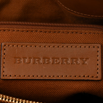 Burberry Haymarket Check Medium Golderton Tote Mid Camel 6 of 12