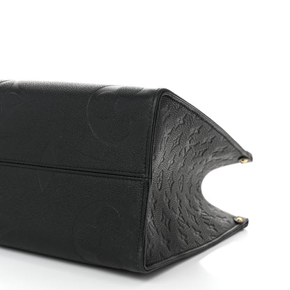 Louis Vuitton Empreinte Monogram Giant Onthego MM Black 9 of 10