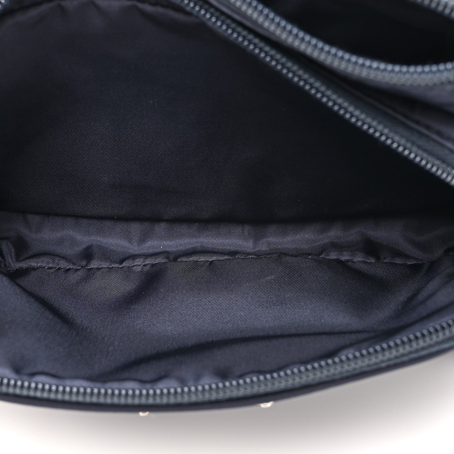 Prada Re-Nylon Saffiano Belt Bag Navy 6 of 11