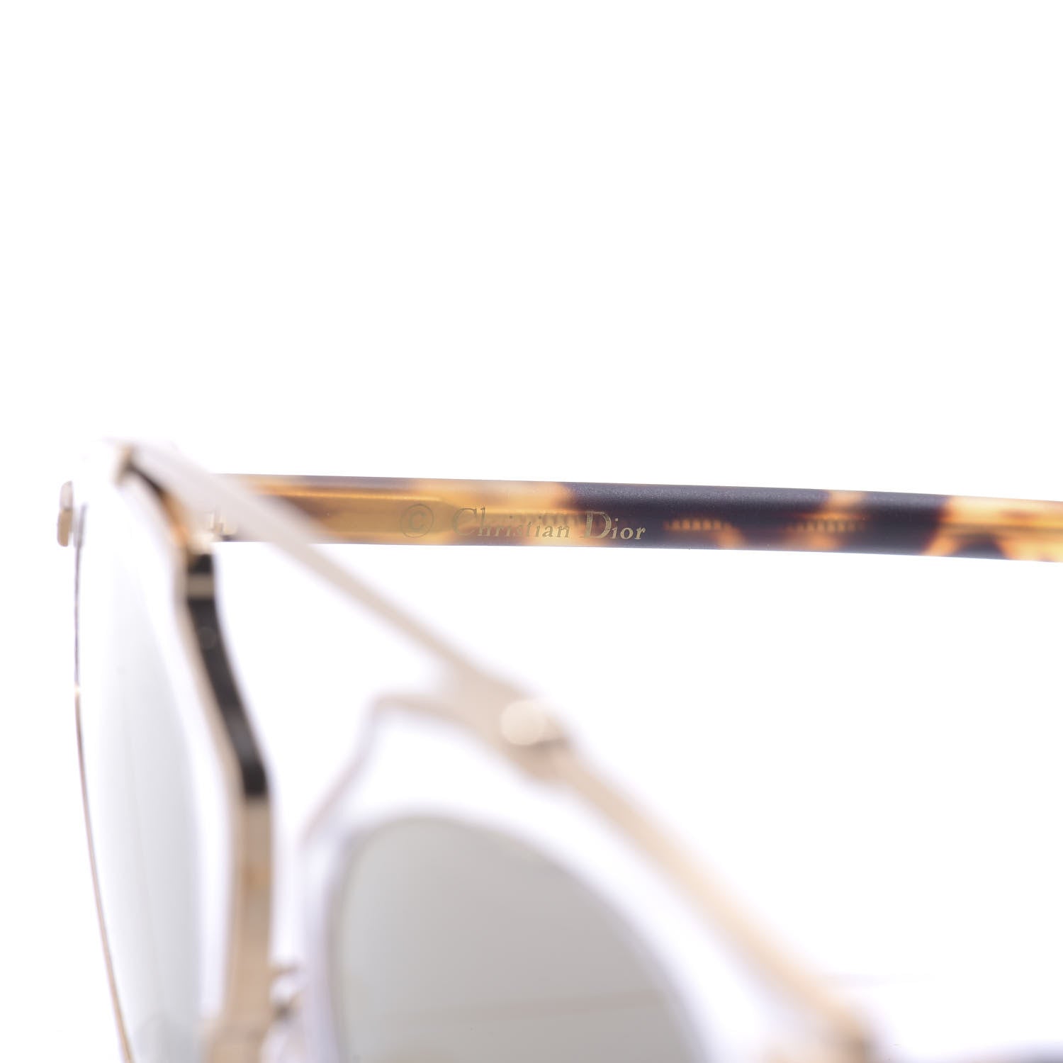 Christian Dior So Real Sunglasses Gold 639572 – FASHIONPHILE