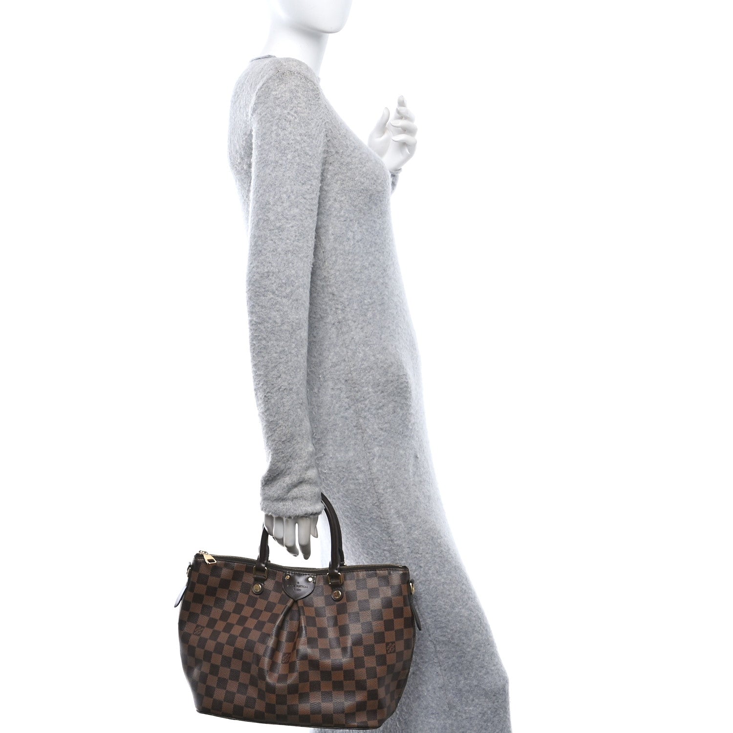 Louis Vuitton Damier Ebene Siena MM 2 of 11