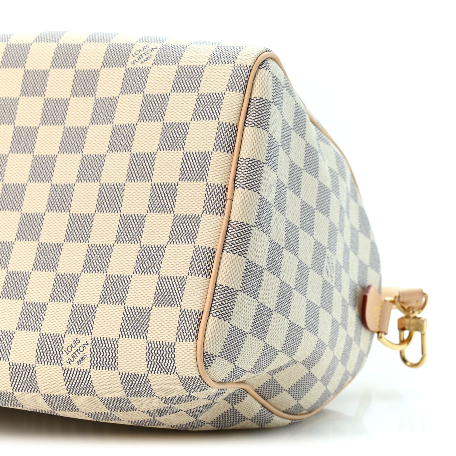 Louis Vuitton Damier Azur Braided Speedy Soft 30 Bleu Olympe 9 of 9