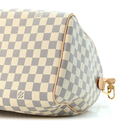 Louis Vuitton Damier Azur Braided Speedy Soft 30 Bleu Olympe 9 of 9