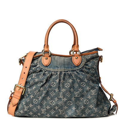 Louis Vuitton Denim Neo Cabby GM Blue 1 of 4