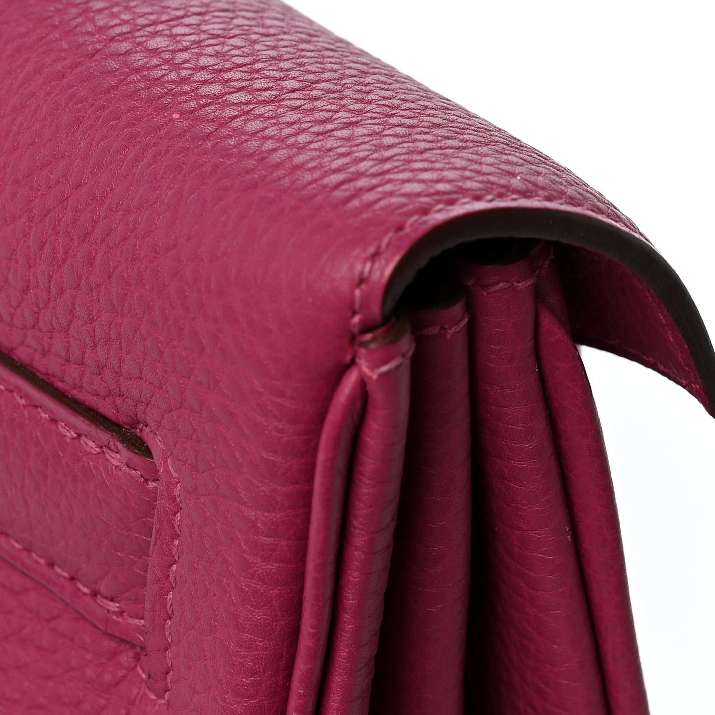Taurillon Clemence Shoulder Kelly 42 Tosca