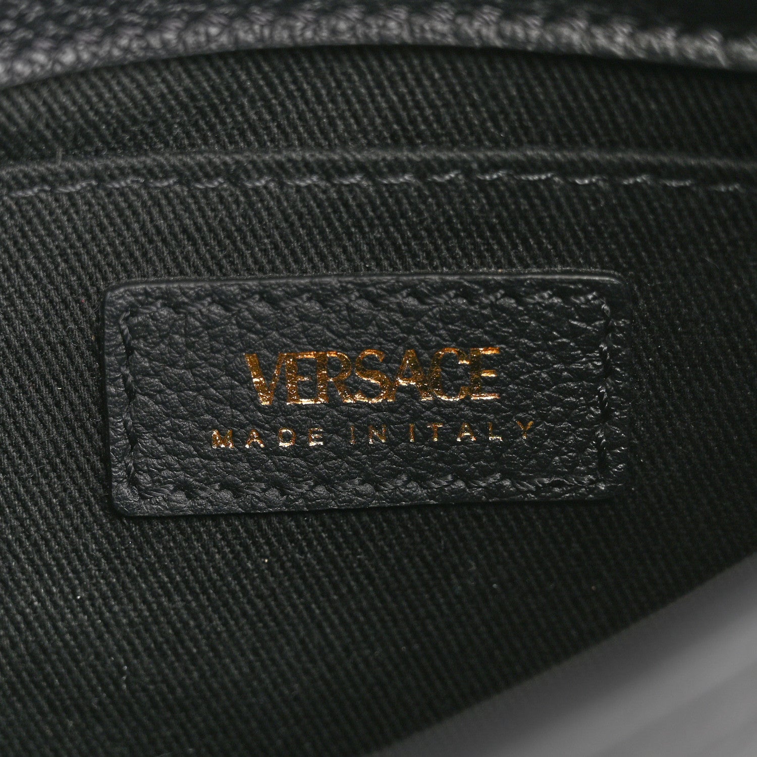 Versace Calfskin La Medusa Mini Hobo Crossbody Black 6 of 9