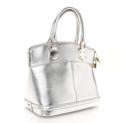 Louis Vuitton Suhali Lockit PM Silver 3 of 12