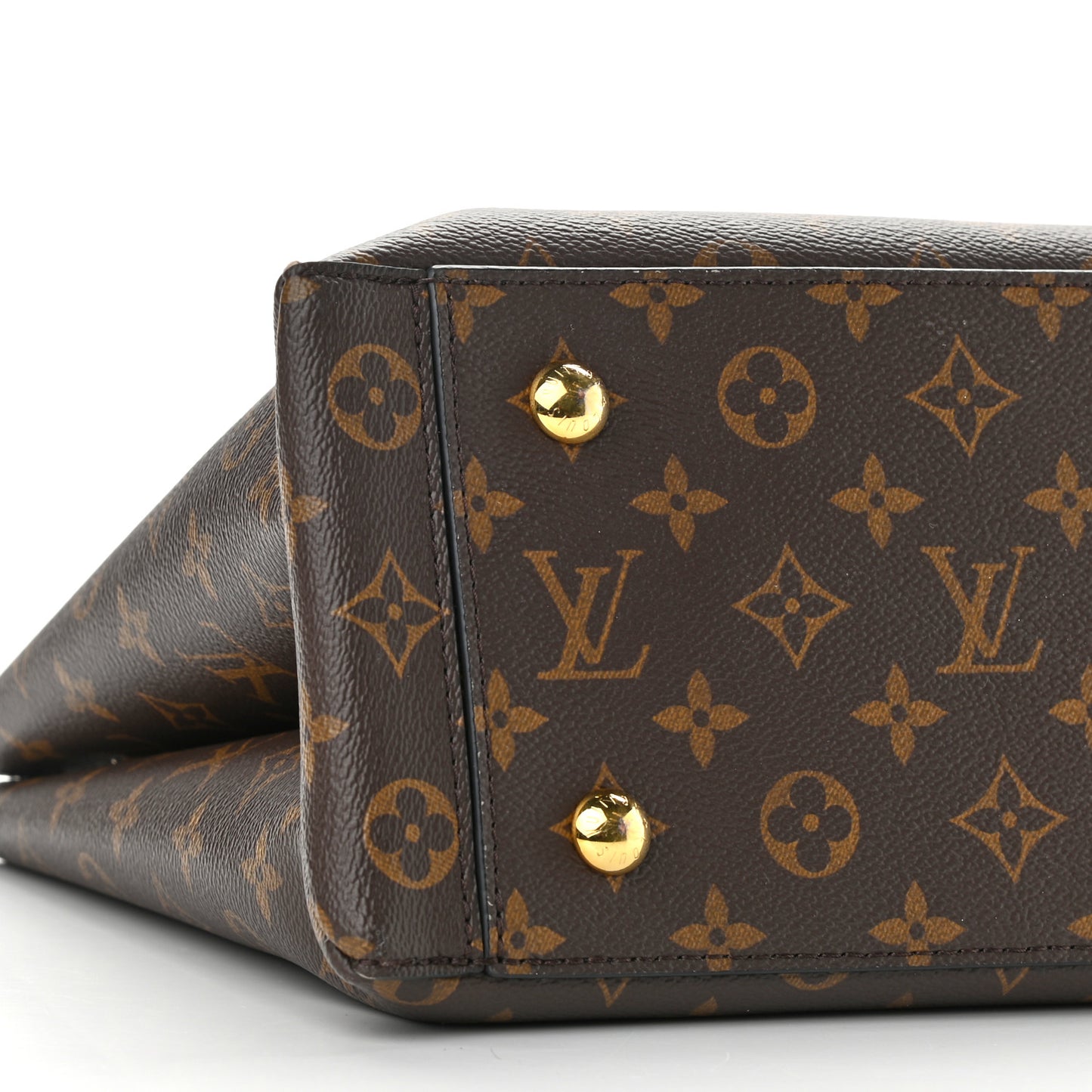 Monogram Flower Tote Black