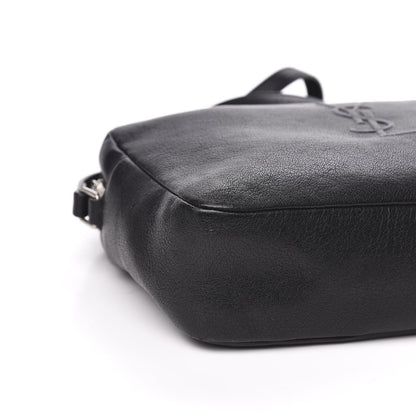 Saint Laurent Lambskin Monogram Small Lou Camera Bag Black 9 of 11