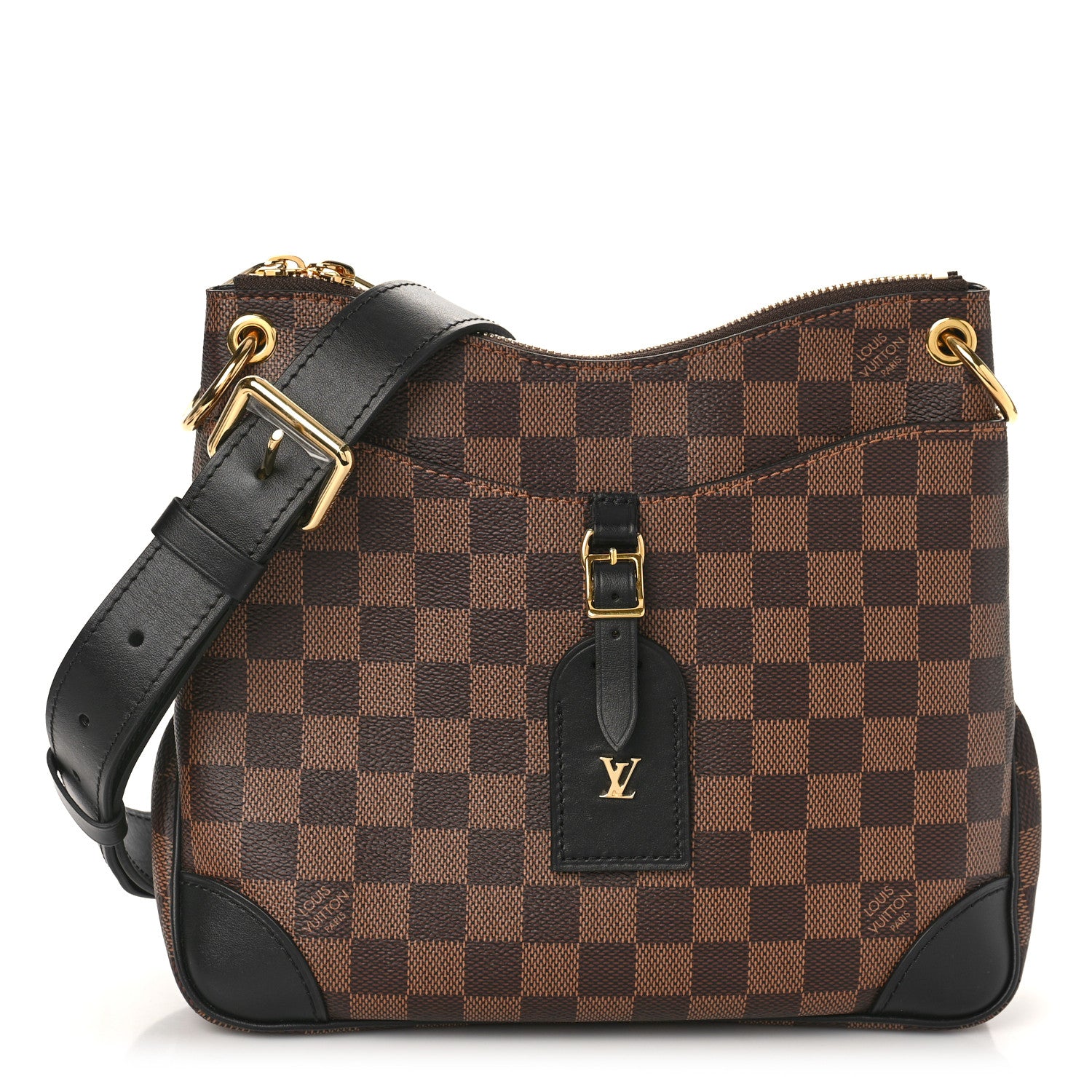 Louis Vuitton Damier Ebene Odeon PM Black 1 of 7