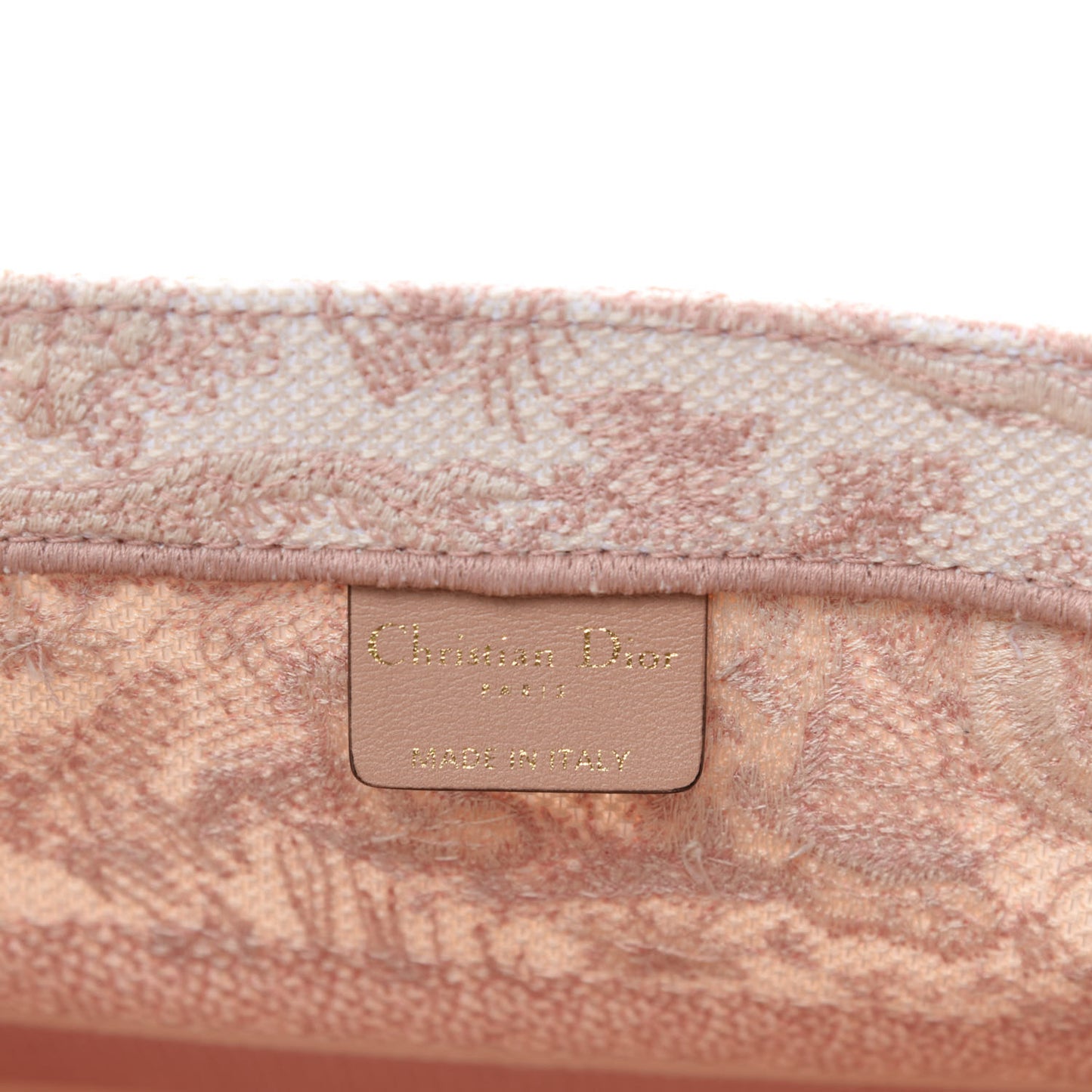 Canvas Embroidered Medium Dioriviera Toile De Jouy Book Tote Rose