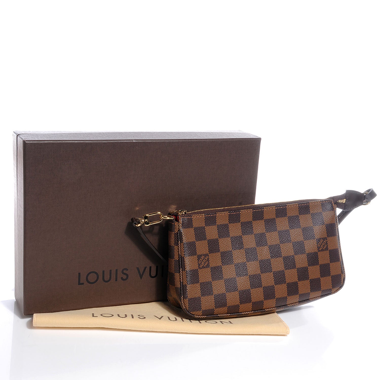 Louis Vuitton Damier Ebene Pochette Accessories NM 5 of 8