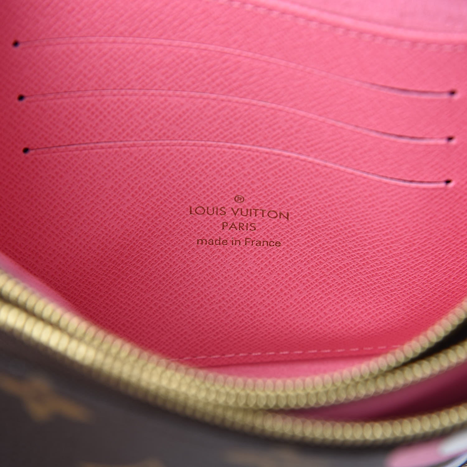 Louis Vuitton Monogram 2019 Christmas Animation Double Zip Pochette 7 of 10