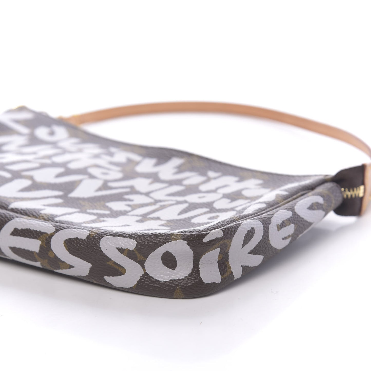 Monogram Graffiti Pochette Accessories Silver