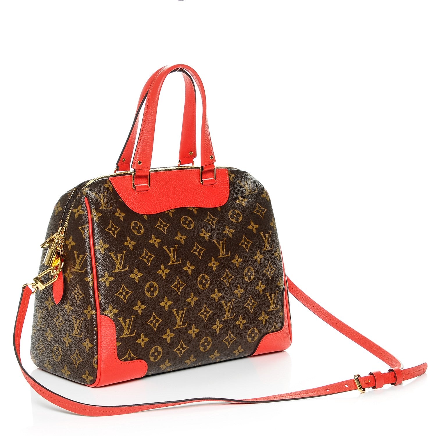 Louis Vuitton Monogram Retiro NM Coquelicot 3 of 6